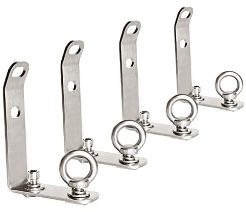 Su ying Laststopps Ersatz T-Schlitz LKW Querstange (4 Pack) 304 Edelstahl Materialqualität für Leiter Brennholz Ski Snowboard Kajak Dachträger Dachträger Zubehör