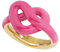 Breil, Collezione B&ME, Anello Donna, Anello in Acciaio Lucido, con Design Minimal, Ricercato e Simbolico a Forma di Nodo, Idea Regalo, Misura 10, Rosa