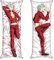 FELOTA The Seven Dead-ly SI-ns Kopfkissenbezug, Dekokissenbezüge Bezug Bequemer Weiche Waschbar, Sofa Schlafzimmer Balkon Wohnzimmer Deko Kissen Fall-Multicolor 1||50 * 150cm