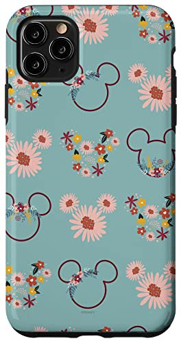 iPhone 11 Pro Max Disney Mickey Mouse Flowers and Daisy Print Case