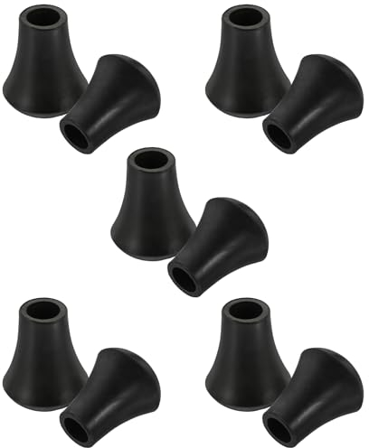 JOINPAYA 10st Rutschfeste Trommelbeinhalterung Beinfüße Der Bassdrum Drum-rack-pads Drum-rack-matte Bodenschutz Für Bassdrum-füße Drum-kit-ständermatte Metall Gummi Ersatzfüße