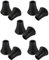 JOINPAYA 10st Rutschfeste Trommelbeinhalterung Beinfüße Der Bassdrum Drum-rack-pads Drum-rack-matte Bodenschutz Für Bassdrum-füße Drum-kit-ständermatte Metall Gummi Ersatzfüße
