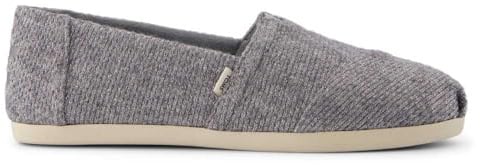Toms Damen Alpargata EspadrilleEspadrilles, Ultimate Grey Sparkle Knit, 37.5 EU