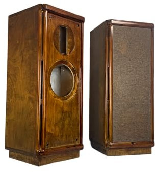 Generic Craftsmen Customized One Pair 10 Inch Full-Range Birch Plywood Empty Speaker Cabinet Box Copy Tannoy Stirling GR Louderspeaker HiFi DIY (Walnut)