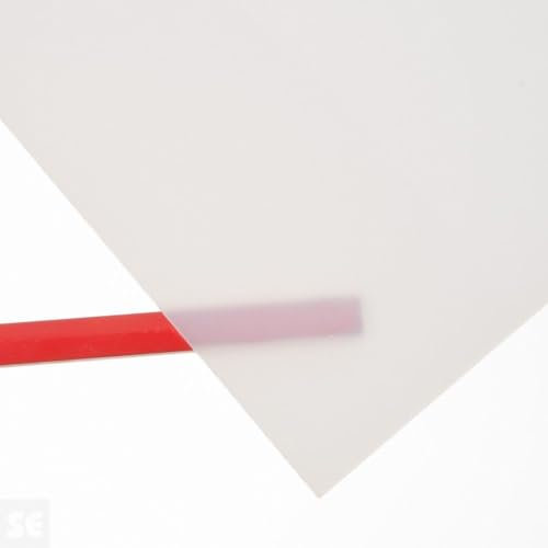 Metacrilato Translúcido Nieve - DINA3 x 4 mm