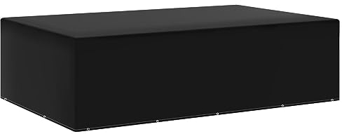 LAPOOH Housse de Salon de Jardin 12 œillets 205x325x90 cm,Salon De Jardin Exterieur,Canape De Jardin,Salon Jardin Resine