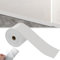 Battiscopa morbidi, autoadesivi, autoadesivi, 10 cm x 5 m, battiscopa flessibili, colore grigio