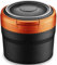 ZORTAXKFV Auto Aschenbecher für Renault Clio V Life/Zen/Intens/R.S. Line 2019-2022 2023 2024 Auto Abnehmbarer Selbstlöschender Aschenbecher Innenraum Zubehör,B/Orange