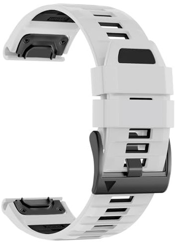 U-LIMVE Armband für Garmin Fenix 8 51mm/Fenix 7X/Fenix 7X Pro/Fenix 6X/Fenix 6X Pro/Fenix 5X/Fenix 3, Silikon QuickFit 26mm Armband