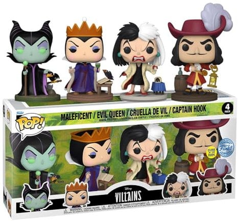 Funko Pop Disney: Villains Glow in Dark Vinyl Figure