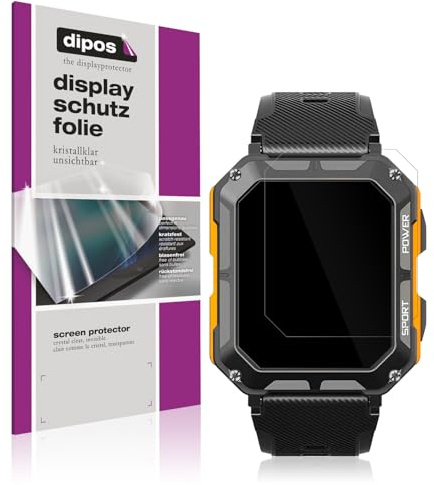 dipos I 6x Protector de pantalla compatible con Stahlgear Thor pelicula protectora claro