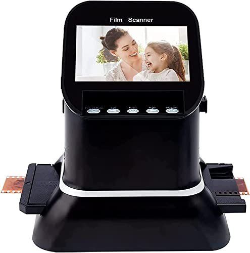 Film Slide Scanner, Digital Film Converter with 4.3”LCD Screen, 120 High Resolution Film Scanner, Convert 35Mm, 135, 126, 127 Negative & Slides to Digital JPEG