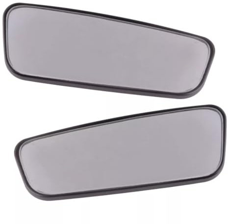 WPHYGMK Auto-Ersatzteile 1 Paar 360 Stick Rückansicht Hilfs Blind Spot Spiegel Weitwinkel Auto Einfache Reparatur