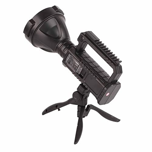 Marhynchus Lenguas de la Pantalla de Potencia LED de Largo Alcance LED LIGHTRINTS Handheld Lights 20W Calificada de 1000m Super Bright, Cargo USB de Plástico con Trípode para el Cable de Datos