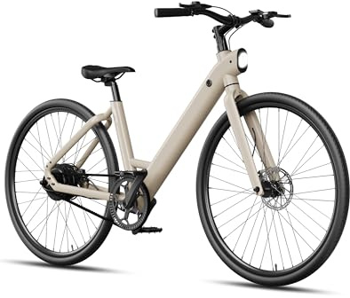 Freedare FDS1S City Urban E-Bike für Erwachsene mit 250W Motor und 60Nm Drehmomentsensor, Abnehmbarer 36V10Ah Akku für 80-100 km Reichweite, 25 km/h, 27,5×1,5 Kenda Reifen Step-Through-Rahmen