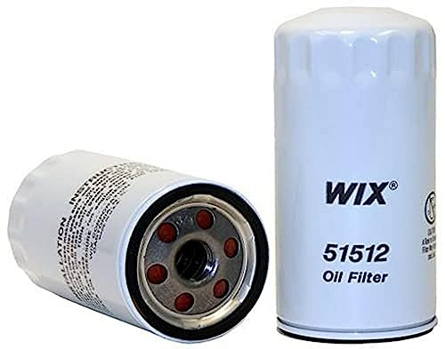 WIX 51512 Oil Filter Replacement, Built for Synthetic and High Mileage Oil - Compatible with Nissan Diesel Cars and Trucks (65-86), Toyota (71-73), Nissan Forklifts, Ford Tractors, Komatsu