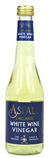 Aspall Organic White Wine Vinegar 350 ml (Pack of 6)