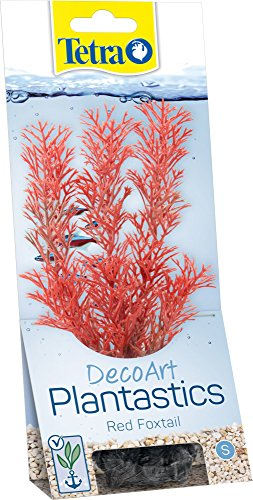 Tetra DecoArt 270268 Plante Artificielle pour Aquarium Rouge Taille S