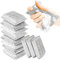 Esponjas de limpieza de cocina de SPONGENATOR, resistentes y antiarañazos, en 1 color, estropajos multisuperficies no metálicos para una limpieza rápida, paquete de 12