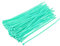 sourcing map Cable Zip Ties Nylon Cable Wire Ties 6 Inch Self-Locking Nylon Tie Wraps Sky-Blue 100pcs