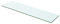 yorten Glasboden Glas Regalboden Glasscheibe Glasplatte Einlegeboden Glasablage Transparent Max. Tragfähigkeit 15 kg 60 x 12 cm (L x B) Stärke 8 mm