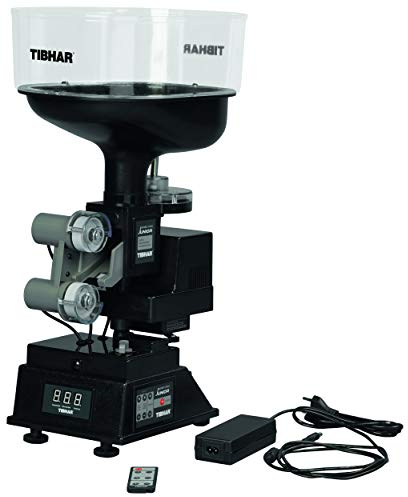 TIBHAR Robo Pro Junior - Robot da ping pong per principianti ed esperti, con telecomando