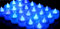 Ouken Blue LED Tea Light Candle Battery Operated Flameless Fake Candles for Christmas Thanksgiving Party