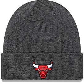New Era NBA Wintermütze Beanie - Heather Chicago Bulls