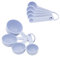 KitchenAid Set universale di misurini e cucchiaio facili da leggere, con impugnatura morbida per il massimo controllo, foro per appendere e annidare per una facile conservazione, lavabile in