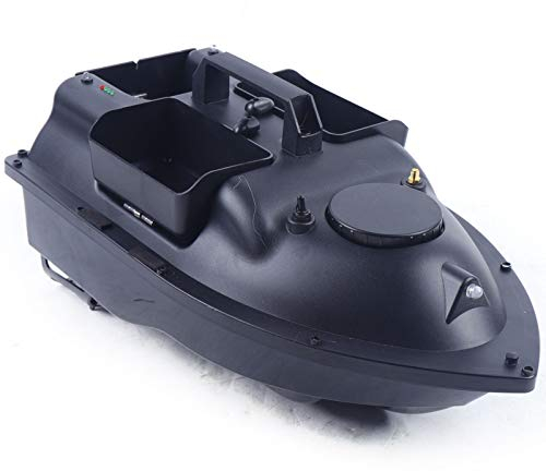 Acesunny 500M Kabellos Futterboot Köderboot Baitboat Fischköder Boot Angelzubehör bis 2kg Futterboot Bausatz Fischköder Boot Nachtangeln Köderboot