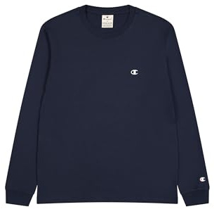 Champion Herren Legacy Champion Basics - L-s Crewneck Langarmshirt (1er Pack)