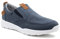 Dr Keller Mens Canvas Denim Slip On Trainers Elastic Twin Gusset Casual Flat Low Top Sneaker Pumps (Navy, UK_Footwear_Size_System, Adult, Men, Numeric, Medium, Numeric_11)