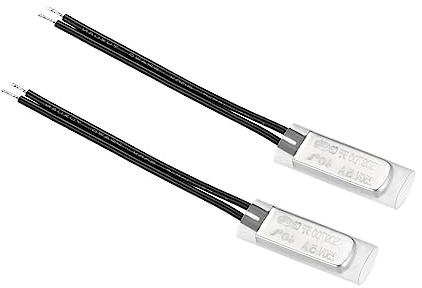 QUARKZMAN 0.5A 40 Gradi Bimetallo Regolabile Temperatura Riscaldamento x 2pz KSD9700 Termostato Forno Termostato Interruttore per Riscaldatore elettrico