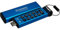 Kingston IronKey Keypad 200C 128GB Verschlüsselter USB | Alphanumerische Tastatur | Multi-Pin-Zugang | XTS-AES 256-bit | FIPS 140-3 Level 3 Zertifiziert (Ausstehend) | IKKP200C/128GB, Blau