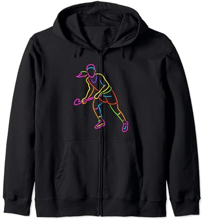 Feldhockey Spieler Hockey Frauen Mädchen Hockeyspieler Kapuzenjacke
