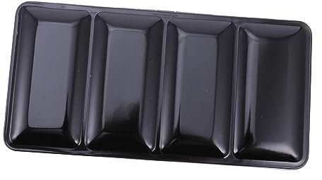 Lurrose 1ensemble Boîte De Rangement Métal pour Aquarelle avec Compartiments Vide Et Remplissable Idéale pour Artistes Et Créatifs