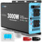 FLAMEZUM 3000w Pure Sine Wave Power Inverter DC 12V to AC 240V Voltage Converter with 2 AC Outlets,1 USB-A Port,1 USB-C Port,LCD Remote Control,for Motorhomes,Trucks,Boats,Camping,6000W Peak