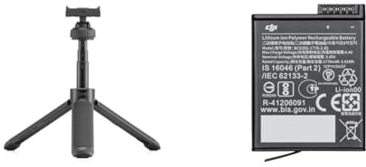 DJI Osmo Action Mini Verlängerungsstab, kompatibel mit Osmo Action 3, Osmo Action 4 & Action Extreme Akku, kompatibel mit DJI Action 3, DJI Action 4