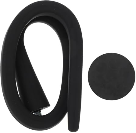 Magnetic Washer Door Prop Silicone Black Holder for Washer | Laundry Room Use, Creative Appearance, Frees up Storage Space, Prevents Odors
