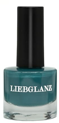 Liebglanz, Veganer Nagellack, Orlando (grün), 100% Vegan, Schadstoffarm und Tierversuchsfrei, Made in Germany, 8ml