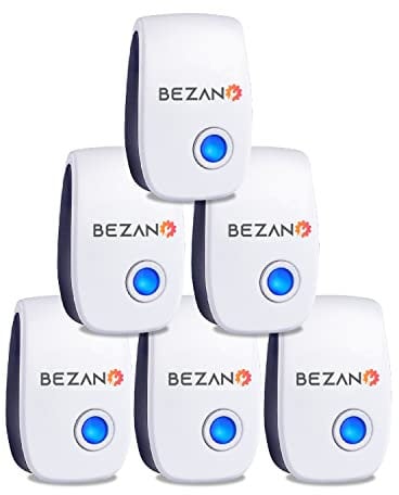 6 paquetes de repelentes ultrasónicos de ratones, repelentes de ratones, enchufe de plagas, repelentes de insectos, mosquitos