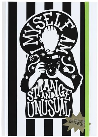 Grupo Erik A5 Notebook Hardback - Beetlejuice Merchandise | Lined Journal, Lined Notebook A5 Sketchbook | Beetlejuice Gifts, Stationery Gifts Under 15 Pounds