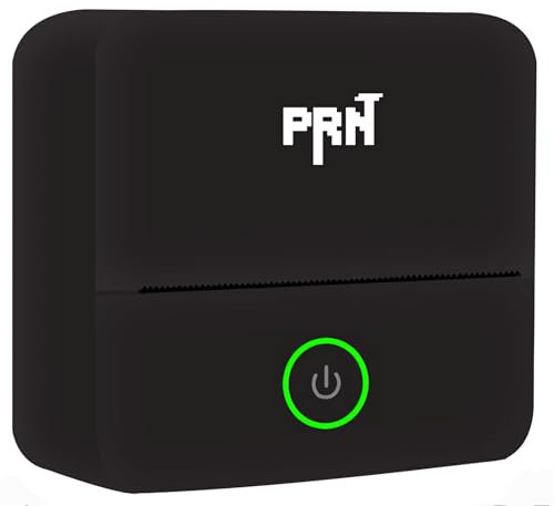 PRNT The Original Z-01, 57mm Bluetooth Inkless Instant Sticker Printer, Print Photos & Labels, Portable Thermal Printer, Compatible with Android and iPhone, Mini Portable Printer