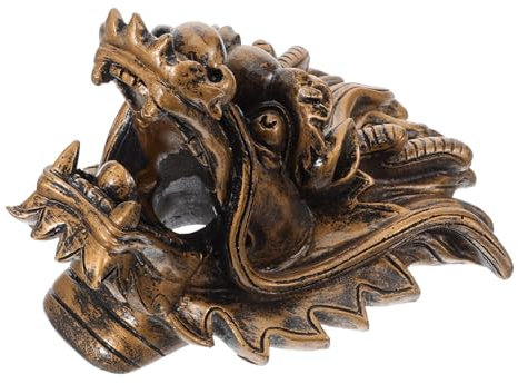 LIFKICH Brunnenattraktion Wandbrunnen Für Den Innenbereich Großer Gartenbrunnen Hinterhofbrunnen Wasserfall-brunnen-Dekoration Wandbrunnen Im Freien Gartenwasserauslass Harz Golden