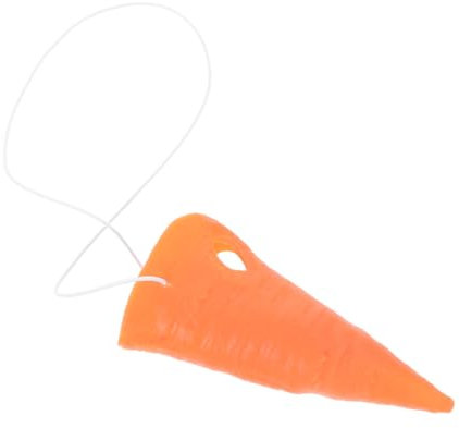 ibasenice KostüM Karottennase FüR Schneemann, Vinyl Fake Nase FüR Cosplay, Party Dekoration, Winter Accessoire, Orange, 11 X 4 cm