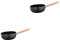 Cabilock 2 Piezas Lechero De Piedra Maifan Contenedores Cacerola Alimento Fritura Fabricante No Sartén Tetera Inteligente Freír Utensilios De Cocina Tortita Sartenes Con Tapa Olla Aluminio