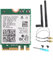 Scheda adattatore Intel WiFi 6 AX200 M.2, Dual Band 802.11ax, fino a 2,4 Gbps, Bluetooth 5.2, compatibile con Windows 10/11