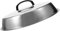 Abaodam BBQ Deckel Gewürzhalter gasgrill Abdeckung Grillkuppel Stone Zubehör Grill Dampfgarer zum Kochen Grillzubehör aus schwarzem Stein Rostfreier Stahl Silver