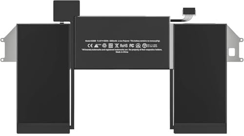 GZXQBHBATT Ersatz Akku Für A2389 Mac-Book Air 13-inch M1 2020 A2337 EMC 3598 MGN53LL/A MGN83LL/A MGN63LL/A MGN93LL/A MGND3LL/A MGN73LL/A MGNA3LL/A MGNE3LL/A Mac-BookAir10,1 11.4V,4800mAh/55Wh