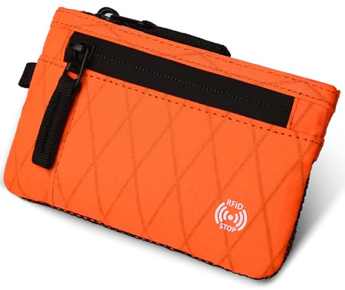 DiULi Portefeuille Homme, Travel Portefeuilles et Porte-Cartes Portefeuille RFID, Portefeuille Portable pour Homme, Porte Monnaie avec Poignée
